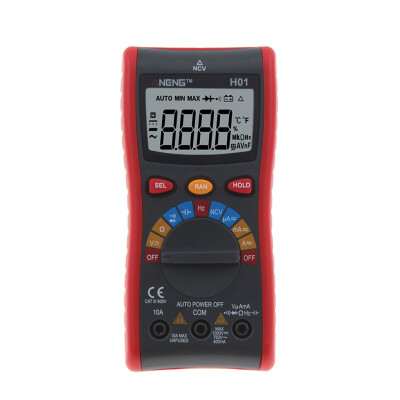 

ANENG H01 4000 Counts Multimeter Auto Range Digital Multimeter AC DC Voltage Current Resistance Tester