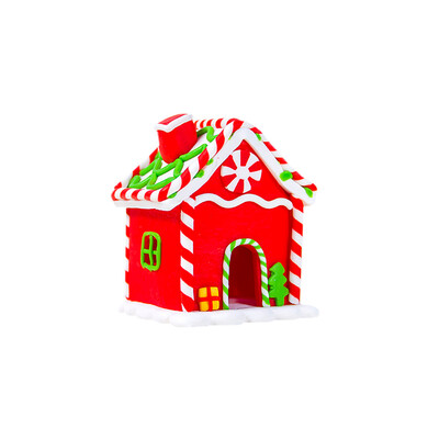 

Siaonvr Christmas Decoration Mini Color Cottage Creative Decoration Party Decor