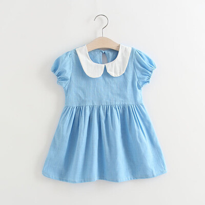 

Toddler Baby Kids Girls Ruffles Ruched Princess Dresses Casual Clothes