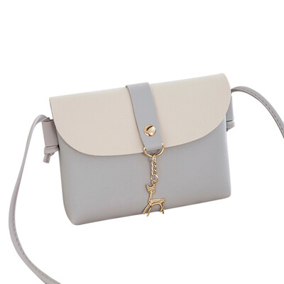 

Women Small Messenger Bags Vintage Mini Crossbody Bags With Deer Pendant Laice Shoulder Bag Phone Bags Handbag T10