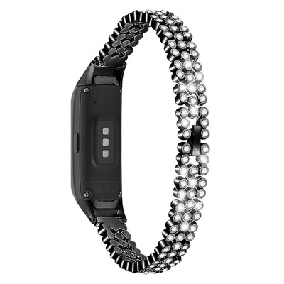

ECSEM Band Strap Stainless Steel Bangle Jewelry Bracelet Wristband Accessories for Samsung Galaxy Fit SM-R370 Smartwatch