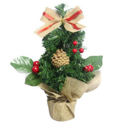 

30cm Miniature Artificial Christmas Tree Home Display Desktop Decor Holiday Gift