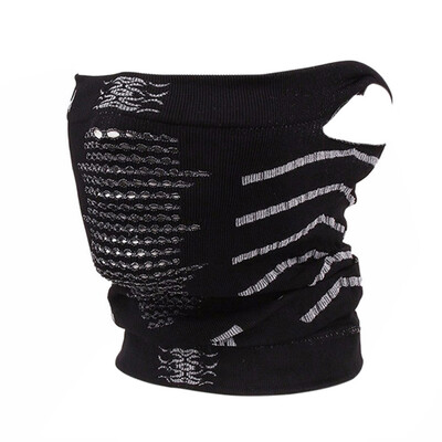 

Knitted Outdoor Riding Face Mask Cover Windproof Breathable Neck Warmer