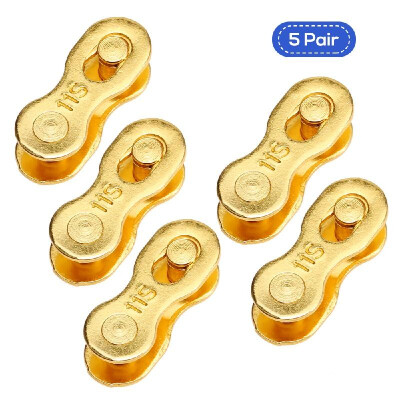 

1 Pair 5 Pair Bike Chain Link Bicycle Chain Repair Tool Bike Missing Link Bike Chain Connector 6-8S 9S 10S 11S