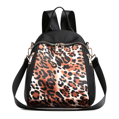 

Oxford double shoulder bag summer fashion nylon small backpack canvas printing oblique shoulder bag