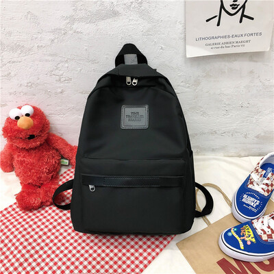 

Ins feng bf bag female Korean version of high school students ancient Sensesen department simple hundred waterproof backpack doubl