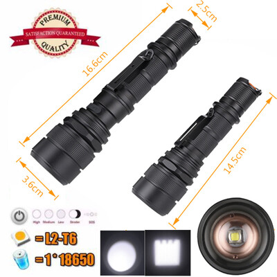 

Saidsome Tactical flashlight XM-L2 LED Tactical Flashlight Torch USB Charge Camping Lamp flashlight lamp