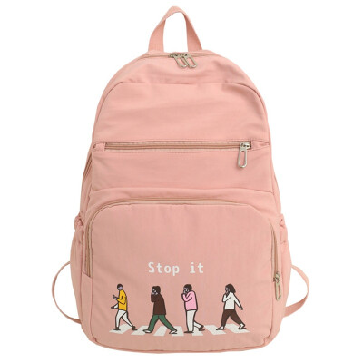 

The same bag female Korean version of ins wind cool super fire high school students campus backpack student backpack