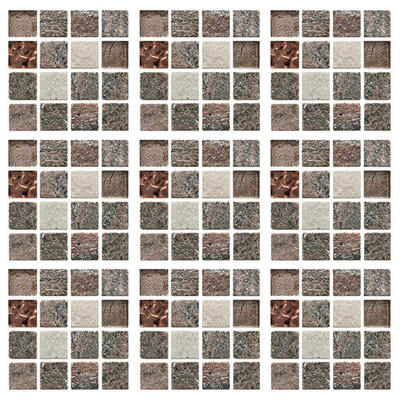 

18pcs Waterproof Tile Pasters Polish Mosaic Wall Sticker Home Kitchen Decor