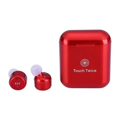 

TWS X3T Wireless Bluetooth 42 Touch Control In-ear Earphone wCharger Box