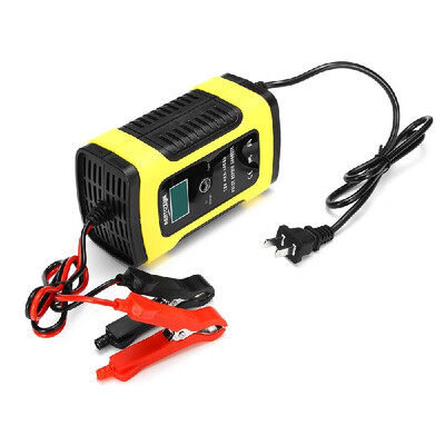 

12V Pulse LCD 6A Lead Acid Cell Intelligent Charging Device for Car Motorcycle