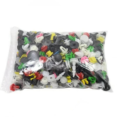 

500Pcs Auto Door Trim Panel Bumper Fastener Car Retainer Clip Rivets Fastener Push Clip