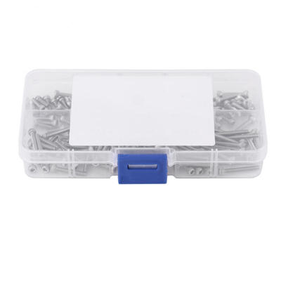 

Greensen 210pcs M25 Stainless Steel SS304 Hex Socket Cap Head Screws&Nuts Assrotment Set