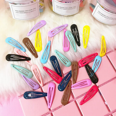 

Color ins girl heart hairpin candy color ice cream color bangs clip jewelry word clip