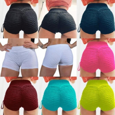 

Women High Waist Sports Casual Beach Running Slim Yoga Ladies Hot Shorts