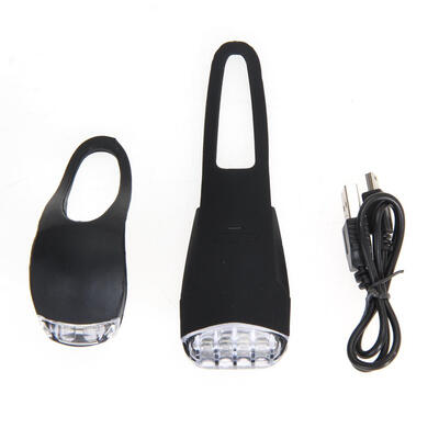 

Bicycle Light 3 Mode Bike FrontTail Safety Flashlight USB Rechargeable