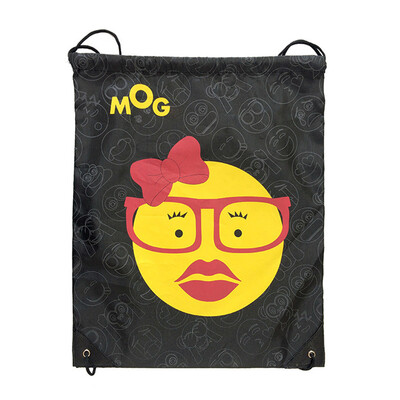 

〖Follure〗Cute Emoticon Shoulder Bag Satchel Rucksack Handbag Drawstring Storage Bag