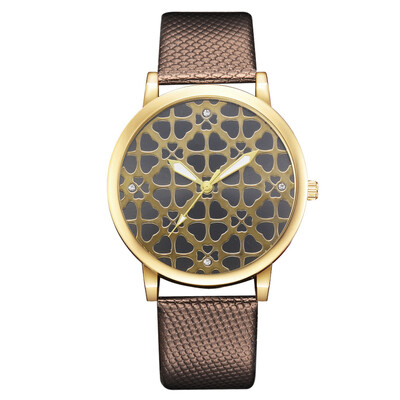 

Trend Lady Alloy PU Watch Trendy Snake Gold Frame Business Casual Quartz Watch
