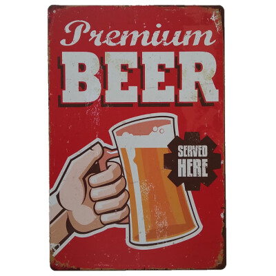 

Gobestart Vintage Metal Tin Sign Poster Plaque Bar Pub Club Cafe Home Plate Wall Decor A