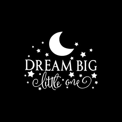 

〖Follure〗Dream Big Removable Art Vinyl Mural Home Room Decor Wall Stickers