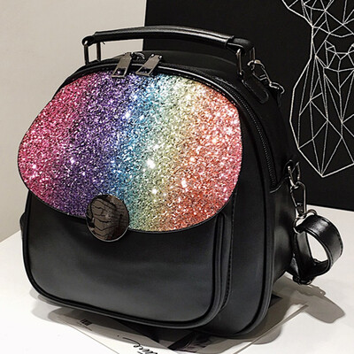 

Tailored Fashion Women Sequined Shoulder Bag Messenger Bag Travel Bag Student Bag