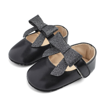 

Baby PU Leather Baby Boy Girl Baby Moccasins Moccs Shoes Bow Fringe Soft Soled Non-slip Footwear Crib Shoes