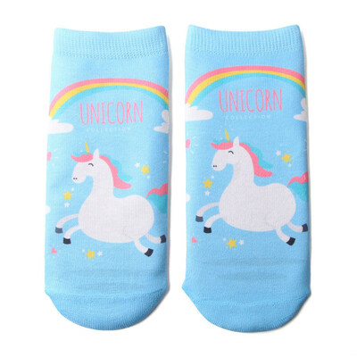 

Women Socks Unicorn Animal 3D Cartoon Funny Cute Socks Novelty Meias Print Ankle Socks Chaussette Exquisite Hocoks Soxs