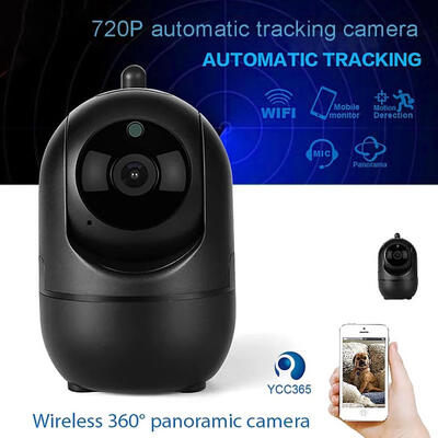 

WiFi Home Security Camera 720P HD Wireless Surveillance System With Motion Detection Auto Motion TrackingAU Plug