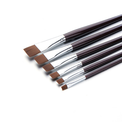 

〖Follure〗6pcs Professional Nail Art Drawing Painting Pen Brush Detailer Liner Brush