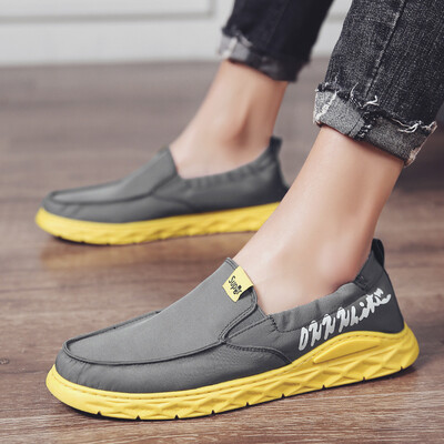 

Summer one foot lazy cloth shoes mens casual beanie tide shoes wild trend breathable old Beijing cloth shoes mens shoes
