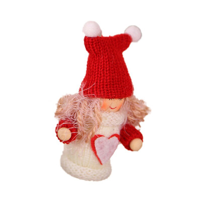 

2019 Christmas Angel BoyGirlOld Man Hanging Pendant Holiday Indoor Party Favor Seasonal Decor Christmas Tree Ornament Pendant