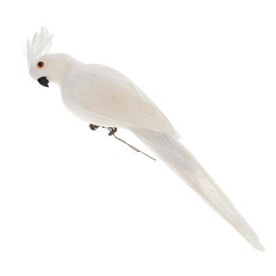 

Creative Foam Feather Artificial Parrots Imitation Bird Model Garden Decor
