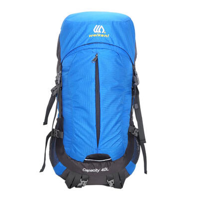 

Outdoor 40L Mountaineering Bag Nylon Rain Cover Hiking Windproof Backpack