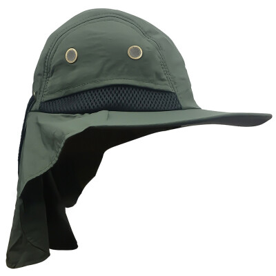 

5 Colors Outdoor Fishing Hiking Snap Hat UV Protection Brim Ear Neck Cover Sun Flap Cap For Men Women