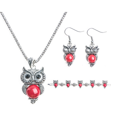 

HHYDE Vintage Style Unique Turtle Tortoise Necklace Earring Bracelet Jewelry Sets Retro Pendant conjuntos de bisuteria sieraden
