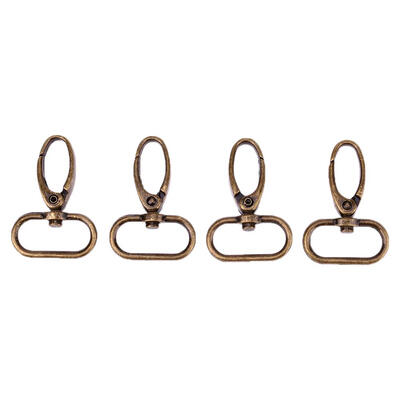 

4pcs Retro Style Antique Bronze Finish Luggage Bag Buckle Lobster Clasps