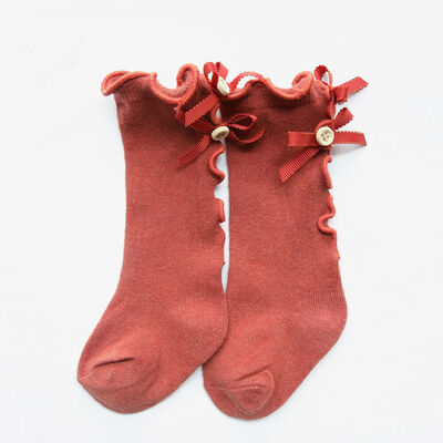 

Newborn Baby Toddler Knee High Lace Cute Long Sock Boys Girls Leg Warmers Socks