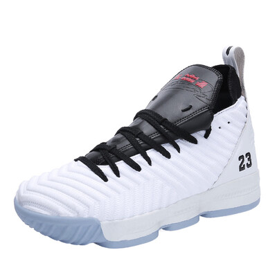 

Summer trend basketball shoes mens shock absorption anti-skid sports boots breathable travel shoes mens shoes