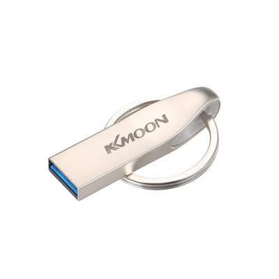 

KKmoon USB Flash Drive USB30 Mini Portable U Disk 16GB Pendrives Car Pen Drive Silver for PC Laptop
