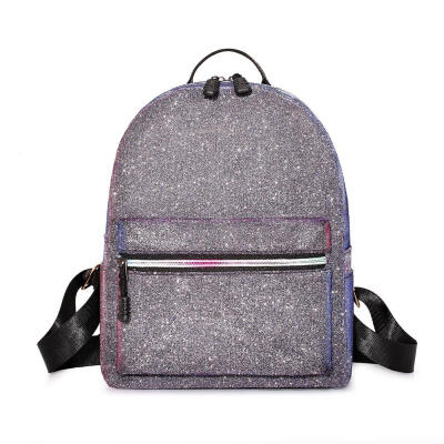 

Women Sequins Fashion Backpacks PU Girls Student Schoolbag Travel Backpack