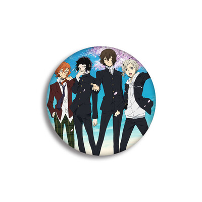 

1Pc Anime Bungo Stray Dogs Cosplay Badge Atsushi Brooch Pin Dazai Osamu Brooch Pins For Backpack Clothes