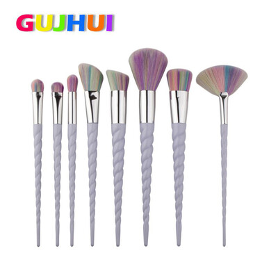 

Toponeto 8PCS Make Up Foundation Eyebrow Eyeliner Blush Cosmetic Concealer Brushes