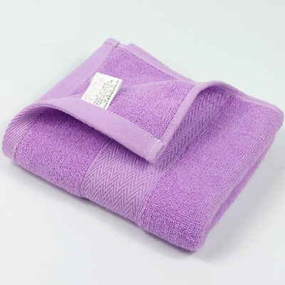 

1Pcs Face Towel Simple Solid Thicken Supple Comfortable Washing Towel 7535cm