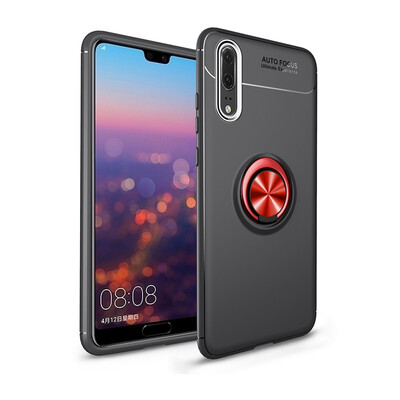 

Goowiiz Phone Case For Xiaomi Redmi Note 6Note 6 ProNote 4 Luxury Metal Ring Magnetic Bracket TPU Shockproof Cooling