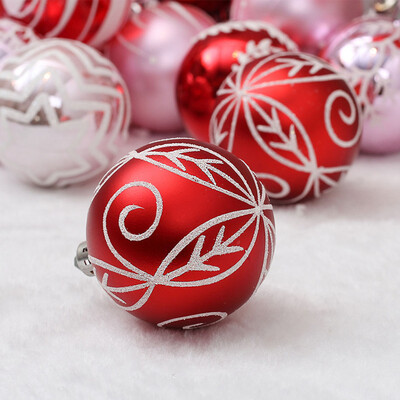 

6Cm Christmas Balls Party Baubles Xmas Tree Decorations Home Party Ornament Decor