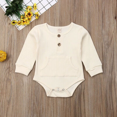 

Baby Kids Boy Girl Infant Romper Jumpsuit Bodysuit Cotton Clothes Outfits Set