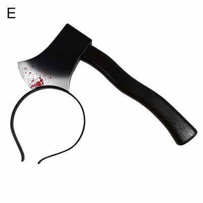 

Plastic Through Head Fake Knife Syringe Scissors Halloween Decoration Props