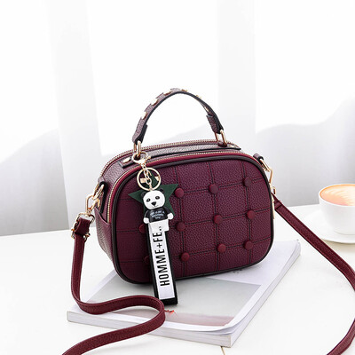 

Simple lady bag handbag new fashion Korean version Baitao oblique Bag personality fashion single shoulder bag