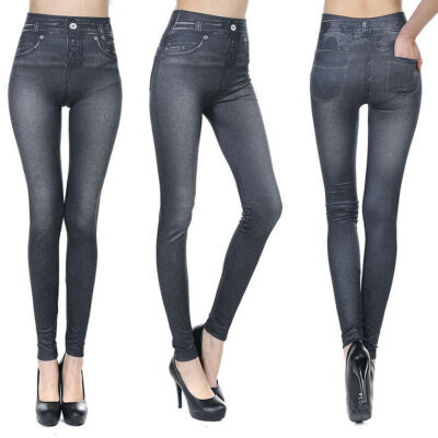 

Women Pencil Skinny Stretchy Sexy Pants Jeggings High Waist Tight Trousers