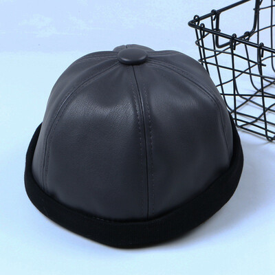 

Autumnwinter literature retro warm landlord hat female street personality hip-hop melon pibe hat ins pumpkin hat tide girl